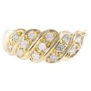 K18 Yellow Gold Ring with 0.34ct Diamond, Size 14, Weight Approx 3.2g, For Women in Excellent Condition - & Other Stories