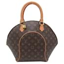 Louis Vuitton Monogram Ellipse MM Canvas Handbag M51126 in Great Condition