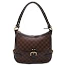 Bolso de hombro de lona Damier Ebene Highbury N51200 de Louis Vuitton en excelente estado