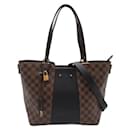 Sac à bandoulière en toile Damier Ebene Jersey Louis Vuitton N44023 en excellent état