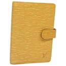 LOUIS VUITTON Epi Agenda PM Day Planner Cover Yellow R20059 LV Auth 77793 - Louis Vuitton