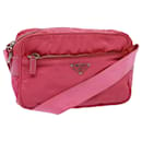 PRADA Shoulder Bag Nylon Pink Auth 78078 - Prada