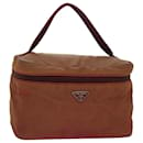 PRADA Vanity Pouch Nylon Rot Auth 78233 - Prada