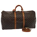 LOUIS VUITTON Monogram Keepall Bandouliere 60 Sac de Boston M41412 LV Auth 79095 - Louis Vuitton