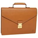 LOUIS VUITTON Epi Serviette Conseiller Briefcase Zipangu Gold M54428 Auth 79400 - Louis Vuitton