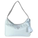 Prada Light Blue Re-Nylon Re-Edition 2005 Mini Hobo