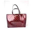 Louis Vuitton Wilshire MM Vernis Patent Leather Rouge Fauviste Tote