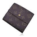 Carteira compacta quadrada Elise em lona Monogram M61654 - Louis Vuitton