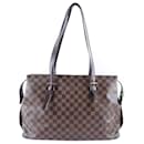 Bolsa Tote Chelsea de Lona Louis Vuitton N51119 em boas condições