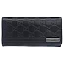 Gucci Microguccissima Continental Wallet  Leather Long Wallet 233112 in Very Good Condition