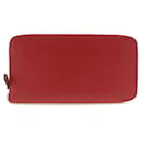 Hermes Azap Long Silk-In Wallet Leather Long Wallet 083794 in Very Good Condition - Hermès