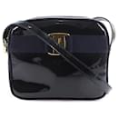 Salvatore Ferragamo Vara Shoulder Bag Leather Shoulder Bag DE-21 3096 in Very Good Condition