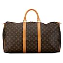 Louis Vuitton Keepall 50 Monograma Marrom