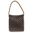 Louis Vuitton Monogram Marron Looping GM