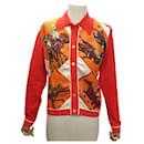 HERMES CARDIGAN THE WORLD OF POLO SHIRT 40 M SILK CASHMERE SILK SHIRT - Hermès