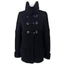 Fluffy Black Cashmere Cardi Coat - Chanel