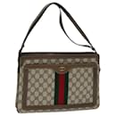 Sac à épaule GUCCI GG Supreme en cuir PVC beige 14 02 013 Auth 79589 - Gucci