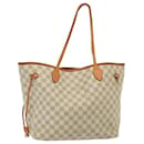 LOUIS VUITTON Damier Azur Neverfull MM Tote Bag N41605 LV Auth 79374 - Louis Vuitton