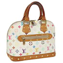 LOUIS VUITTON Sac à main Alma Monogram Multicolore Blanc M92647 LV Auth bs15366 - Louis Vuitton