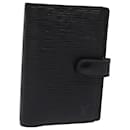 LOUIS VUITTON Epi Agenda PM Funda de Planificador Diario Negro R20052 LV Auth 78115 - Louis Vuitton