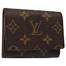 LOUIS VUITTON Monogram Amberop Cartes De Visite Étui à Cartes M62920 LV Auth 79585 - Louis Vuitton