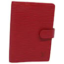 LOUIS VUITTON Epi Agenda PM Couverture de Planificateur de Jour Rouge R20057 LV Auth 79296 - Louis Vuitton