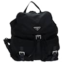 PRADA Backpack Nylon Black Auth 79433A - Prada