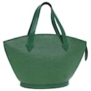 LOUIS VUITTON Epi Saint Jacques Borsa a Mano Verde M52274 LV Auth yk13175 - Louis Vuitton