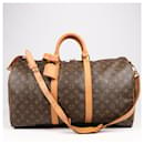 Louis Vuitton Monogram Canvas Keepall Bandoulière 50 Travel bag M41416