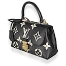 Louis Vuitton Black Beige Giant Empreinte Madeleine BB