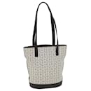 CELINE C Macadam Canvas Hand Bag White Auth 79191 - Céline