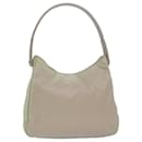 PRADA Shoulder Bag Nylon Beige Auth 79553 - Prada