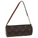 LOUIS VUITTON Monogram Papillon Pouch LV Auth 79830 - Louis Vuitton