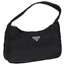 PRADA Borsa a mano in nylon nero Auth ar11967 - Prada