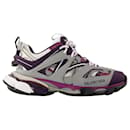 Track Sneakers - Balenciaga - Synthetic - Grey/Purple