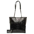 DEAUVILLE CHAIN LEATHER TOTE - Chanel