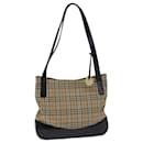 Sac fourre-tout en toile beige à carreaux Nova de Burberrys Auth 79851 - Autre Marque