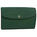 LOUIS VUITTON Epi Montaigne 27 Clutch Tasche Grün M52654 LV Auth 78110 - Louis Vuitton