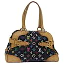 LOUIS VUITTON Monogram Multicolor Claudia Hand Bag Black M40194 LV Auth 79257 - Louis Vuitton