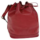 LOUIS VUITTON Borsa a Spalla Epi Noe Rossa M44007 LV Auth mr323 - Louis Vuitton