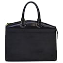 LOUIS VUITTON Epi Riviera Hand Bag Noir Black M48182 LV Auth 79539 - Louis Vuitton