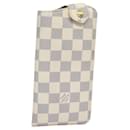 LOUIS VUITTON Astuccio per Occhiali Damier Azur MM N60025 LV Auth kk244 - Louis Vuitton