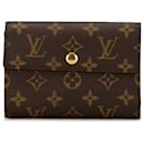 Cartera pequeña Alexandra Monogram Louis Vuitton marrón