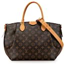 Bolsa Turenne MM Monograma Louis Vuitton marrom