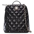 Black Chanel Shiny Calfskin My Pocket Backpack