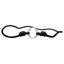 Bracelet en cordon en or blanc 18K Louis Vuitton Empreinte noir