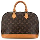 Bolsa de mão Alma PM Monograma Louis Vuitton marrom