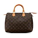 Brown Louis Vuitton Monogram Speedy 30 Boston Bag