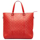 Rote Louis Vuitton Damier Infini Tadao PM Handtasche