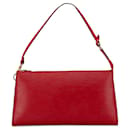 Borsa a spalla Pochette Accessoires Epi rossa Louis Vuitton